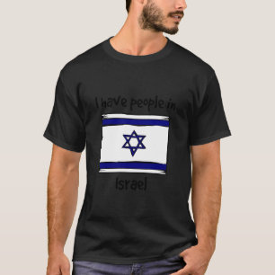 Camiseta Tengo gente en Israel Bandera de Israel
