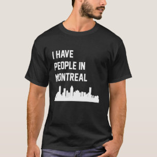 Camiseta Tengo gente en Montreal Quebec Canadá
