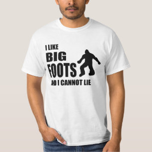 Camiseta Tengo gusto de Bigfoots y no puedo mentir