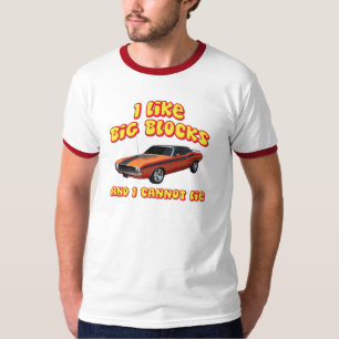 Camiseta Tengo gusto de bloques grandes y no puedo mentir