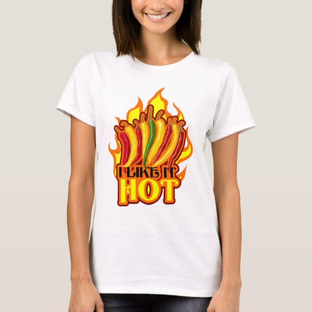 Camiseta Tengo gusto de él caliente (Anverso)