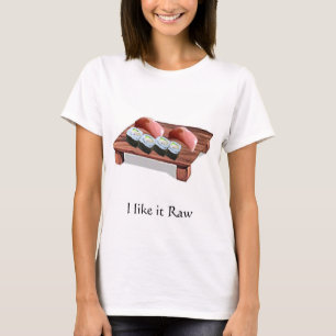 Camiseta Tengo gusto de él crudo, yo tengo gusto de él