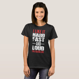 Camiseta Tengo gusto de él rápido duro y ruidosamente Im