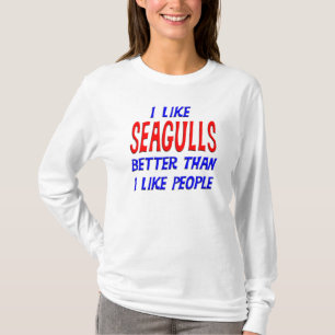Camiseta Tengo gusto de gaviotas mejores que tengo gusto de