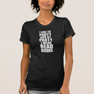 Camiseta Tengo gusto de ir de fiestame significo negro