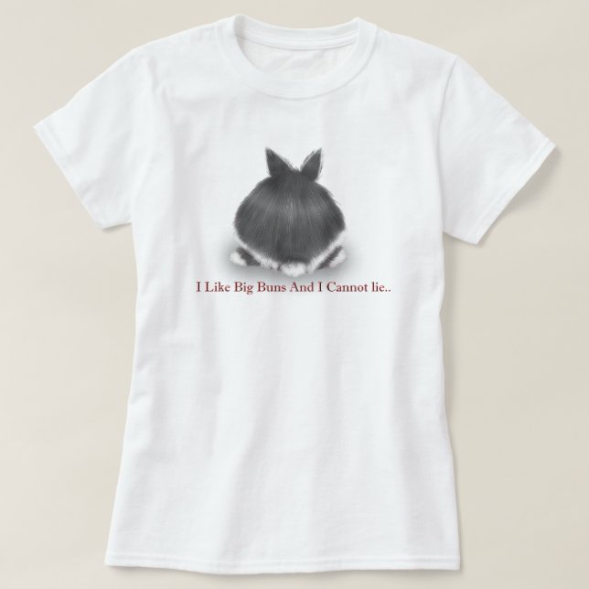 Camiseta Tengo gusto de los bollos grandes y no puedo (Diseño del anverso)