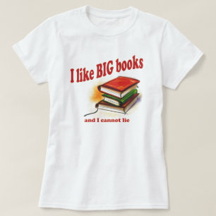 Camiseta Tengo gusto de los libros GRANDES