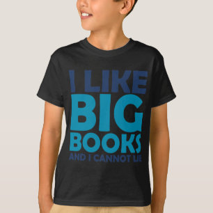 Camiseta Tengo gusto de los libros grandes y no puedo