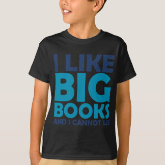 Camiseta Tengo gusto de los libros grandes y no puedo