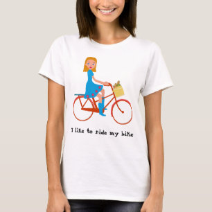 Camiseta Tengo gusto de montar mi bici