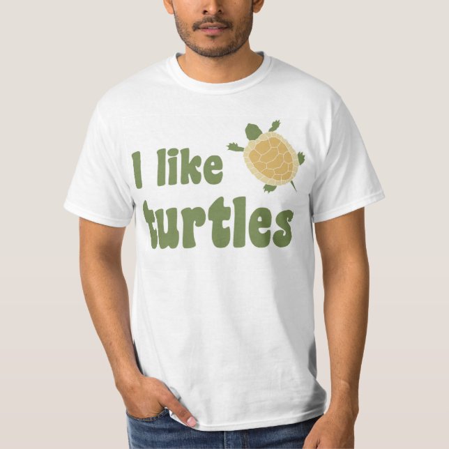 Camiseta Tengo gusto de tortugas (Anverso)