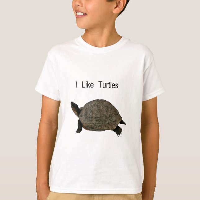 Camiseta tengo gusto de tortugas (Anverso)