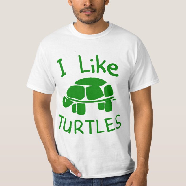 Camiseta tengo gusto de tortugas (Anverso)