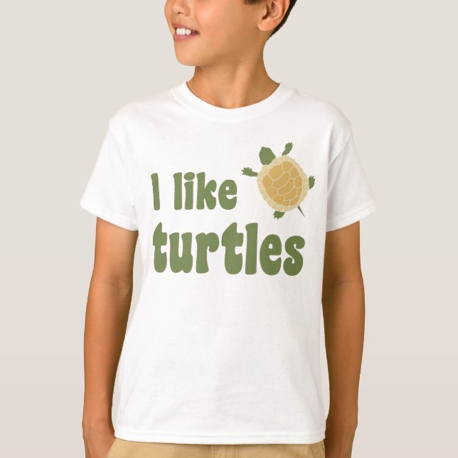 Camiseta Tengo gusto de tortugas (Anverso)