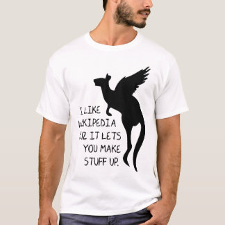 Camiseta Tengo gusto del cuz del wikipedia que le deja