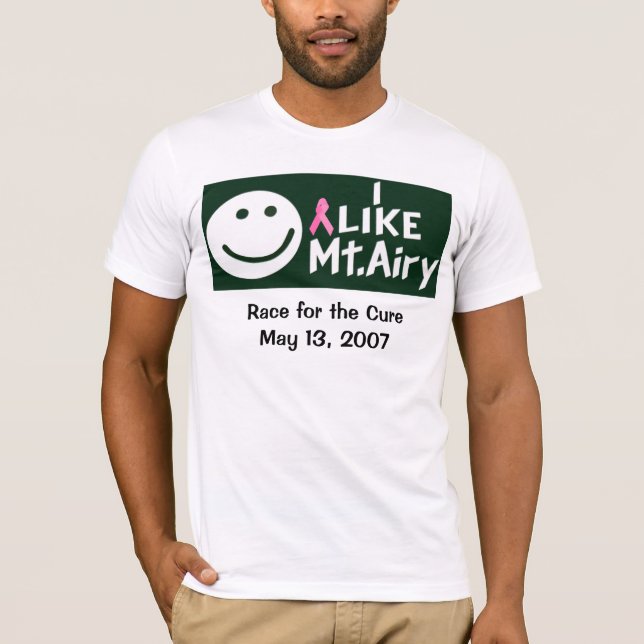 Camiseta Tengo gusto del Mt. airoso (la raza 2007 para la (Anverso)