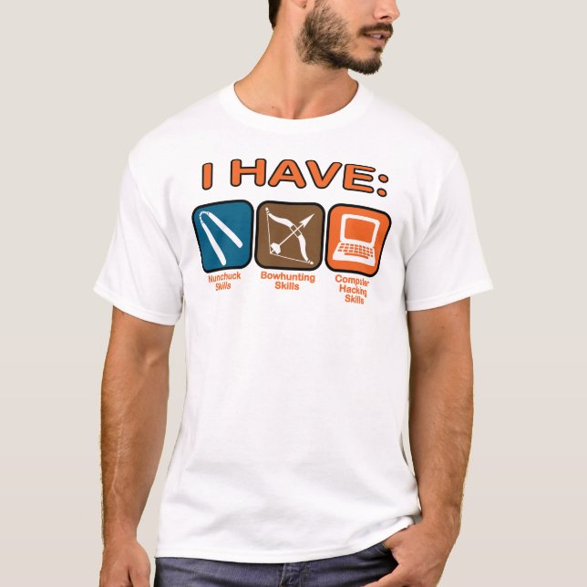 Camiseta Tengo habilidades Napoleon Dynamite (Anverso)
