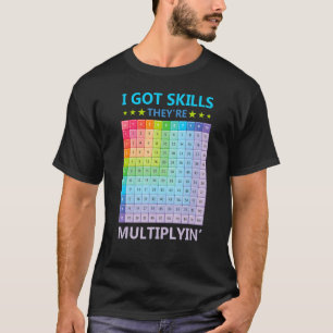 Camiseta Tengo habilidades que están multiplicando al profe