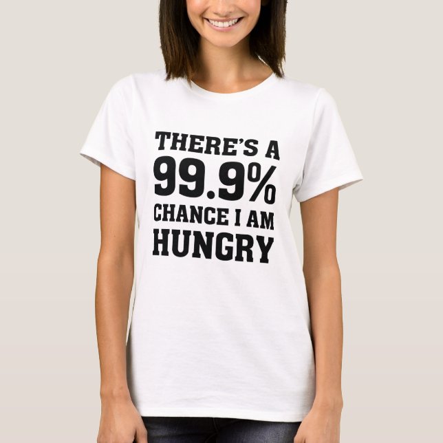 Camiseta Tengo Hambre (Anverso)