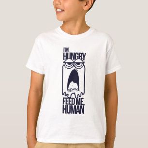 Camiseta Tengo hambre, alimenta a los humanos - los niños c