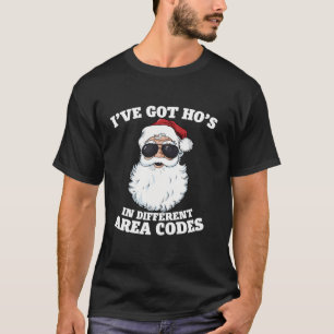 Camiseta Tengo Ho s en diferentes códigos de área divertida