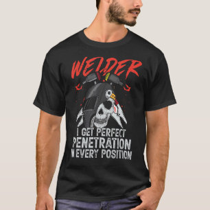 Camiseta Tengo hombres de soldadura por penetración perfect