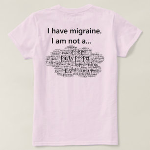 Camiseta Tengo jaqueca