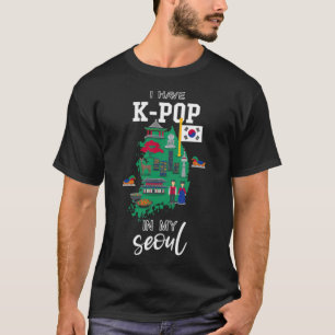 Camiseta Tengo Kpop en mi herradura de appaloosa