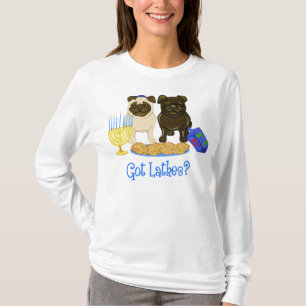 Camiseta Tengo Latas Hanukkah Pug Tees