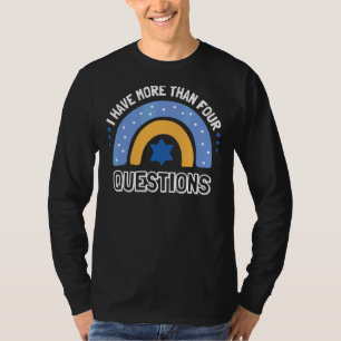 Camiseta Tengo Más De Cuatro Preguntas Passover Seder Fa
