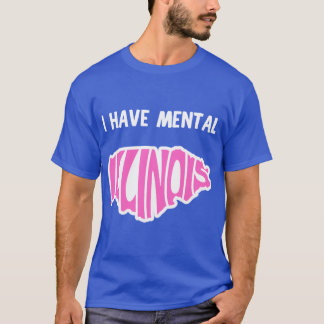Camiseta Tengo mental Illinois 15