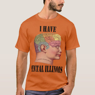 Camiseta Tengo Mental Illinois 9