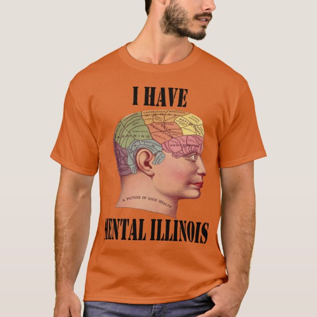 Camiseta Tengo Mental Illinois 9 (Anverso)