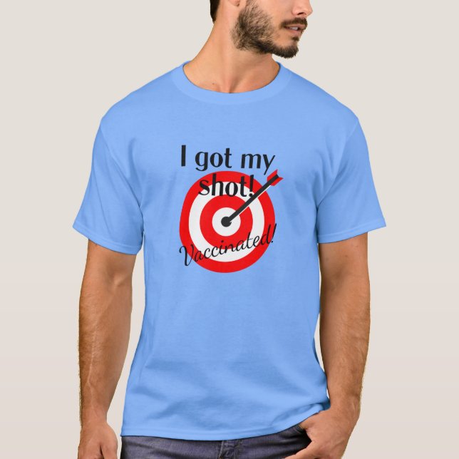 Camiseta Tengo Mi Disparo... ¡Vacunado! (Anverso)