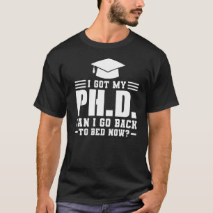 Camiseta Tengo Mi Doctorado En Doctorado.