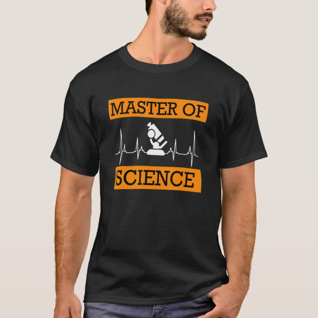 Camiseta Tengo mi Master en Ciencias (Anverso)