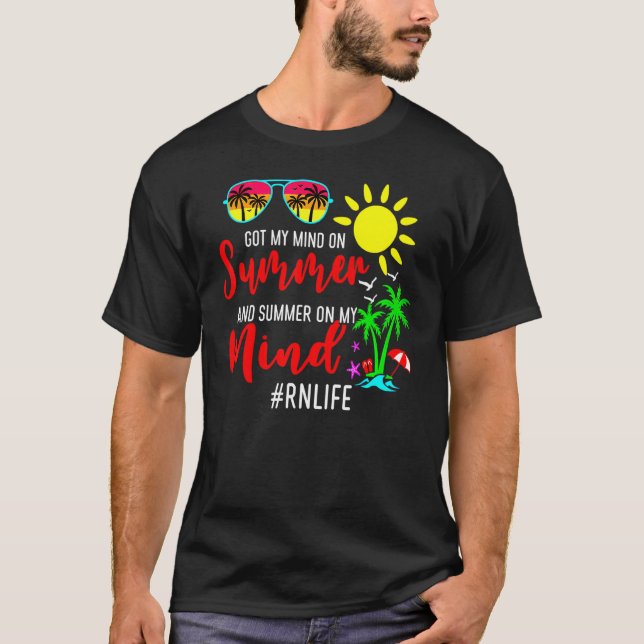 Camiseta Tengo Mi Opinión En Verano Y Verano En Mi Mente Rn (Anverso)