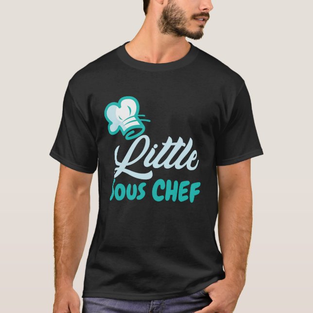 Camiseta Tengo Mi Pequeño Jefe Sous Chef Sous Chef (Anverso)