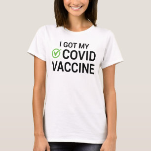 Camiseta Tengo mi vacuna COVID