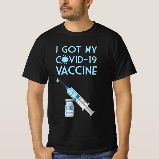 Camiseta Tengo Mi Vacuna Covid-19 (Anverso)