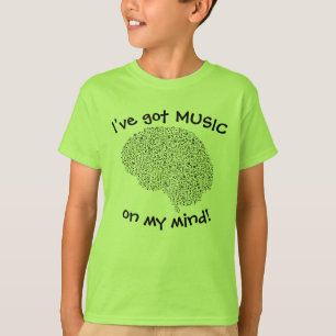 Camiseta Tengo música en mis niños de la mente