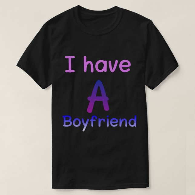 Camiseta Tengo novio (Diseño del anverso)