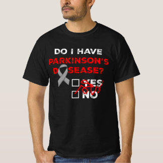 Camiseta ¿Tengo Parkinsones para concienciar a los guerrero