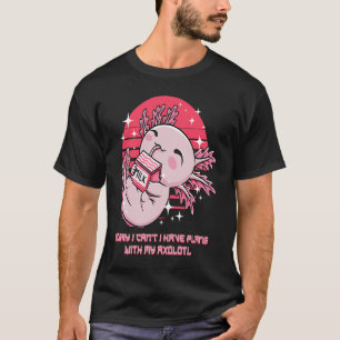 Camiseta Tengo planes con mi introvertido de salamandra Axo