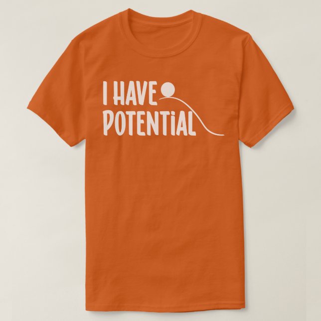 Camiseta Tengo Potencial (Diseño del anverso)