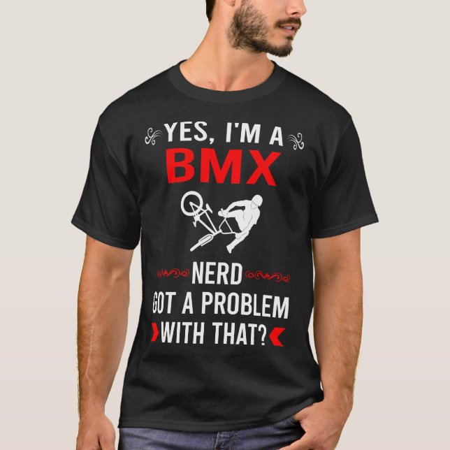 Camiseta Tengo Problema BMX (Anverso)