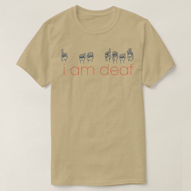 Camiseta Tengo problemas auditivos (Diseño del anverso)