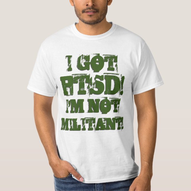CAMISETA TENGO PTSD (Anverso)