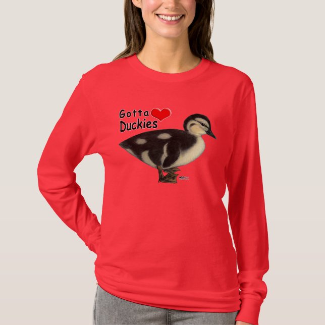 Camiseta Tengo que amar a los patitos (Anverso)