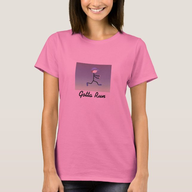 Camiseta Tengo que correr (Anverso)